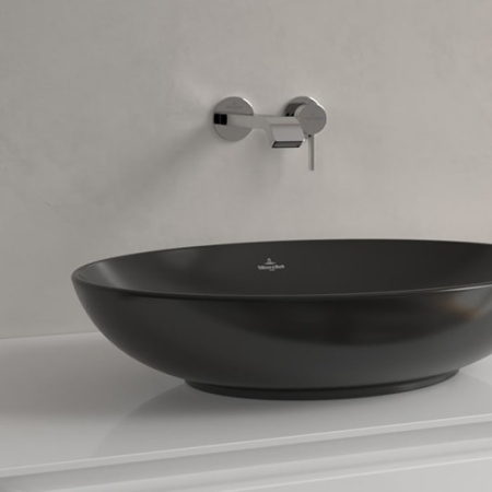 Раковина Villeroy&Boch Loop&Friends 56 4A4701R7 чистый черный