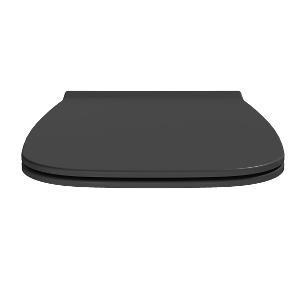 Крышка-сиденье для унитаза Alice Nur MC3308S черная матовая