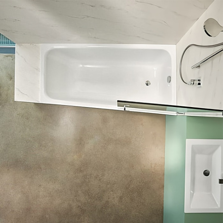 Стальная ванна Bette Space M 170x90 1141-000 правая