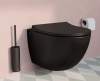 Унитаз подвесной Vitra Sento 7748B083-0101 матовый черный
