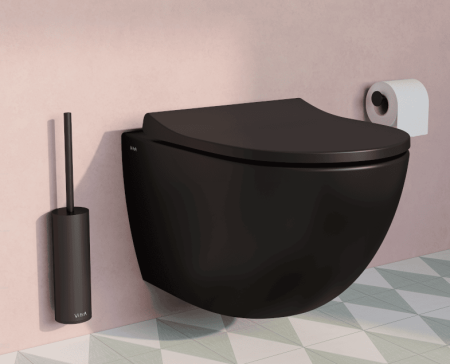 Унитаз подвесной Vitra Sento 7748B083-0101 матовый черный