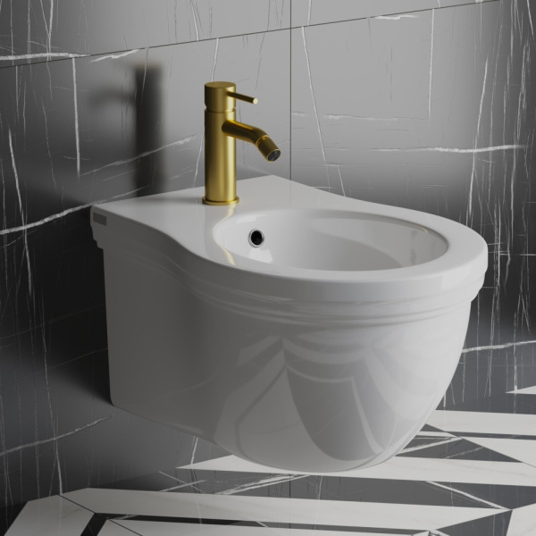 Смеситель для биде Paini Cox 78PJ304O золото матовое