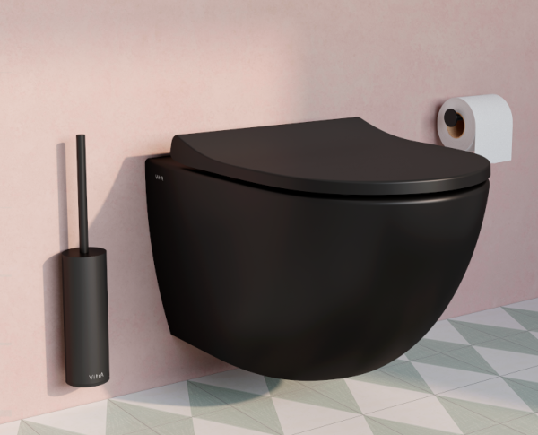 Унитаз подвесной Vitra Sento 7748B083-0101 матовый черный