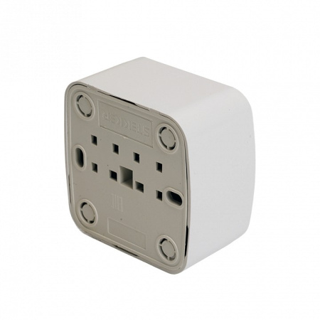Розетка без заземления Stekker Basic 50074