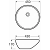 Раковина-чаша 45x45 см BelBagno BB3006