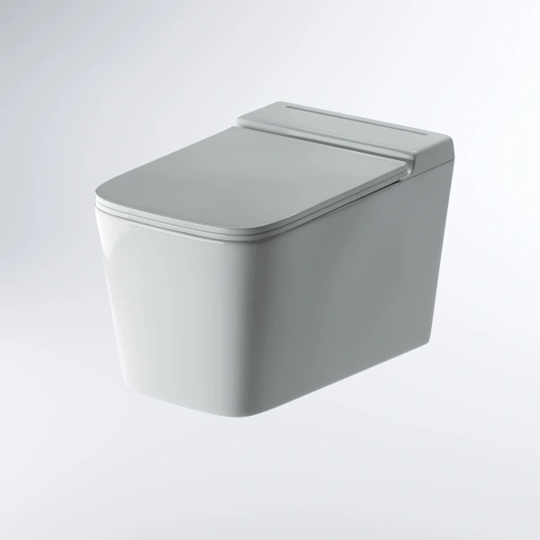 Унитаз подвесной Grossman GR-5501 импульсный, с сиденьем микролифт, белый