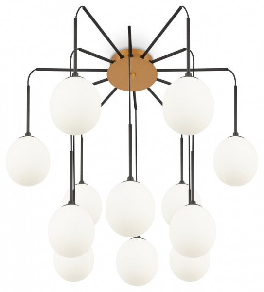 Потолочная люстра Maytoni Branch MOD176PL-12G