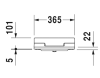 Крышка-биде для унитаза Duravit SensoWash Slim 611300002000300