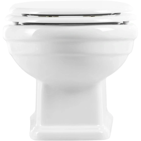 Унитаз подвесной BelBagno Boheme BB115CH безободковый, белый
