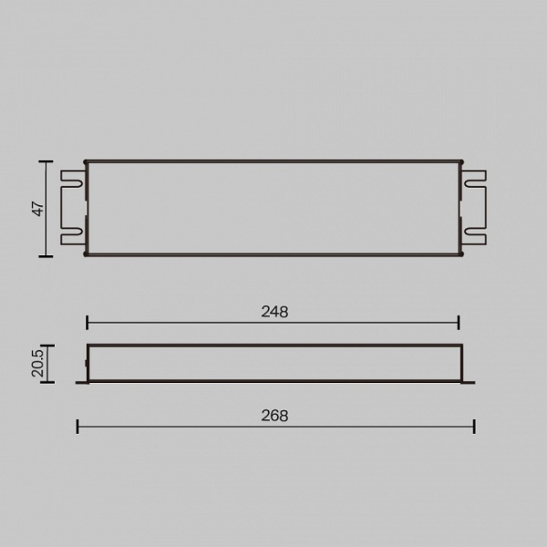 Блок питания Maytoni Lighting control Источники напряжения Triac 734003