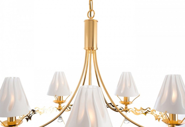 Подвесная люстра Arte Lamp Fuji A1626LM-5GO