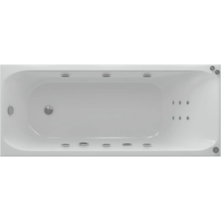 Акриловая ванна Aquatek Альфа ALF140-0000057 140x70 см, белый