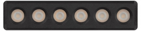Накладной светильник Эра TRM-S5-2-6W4K-BK