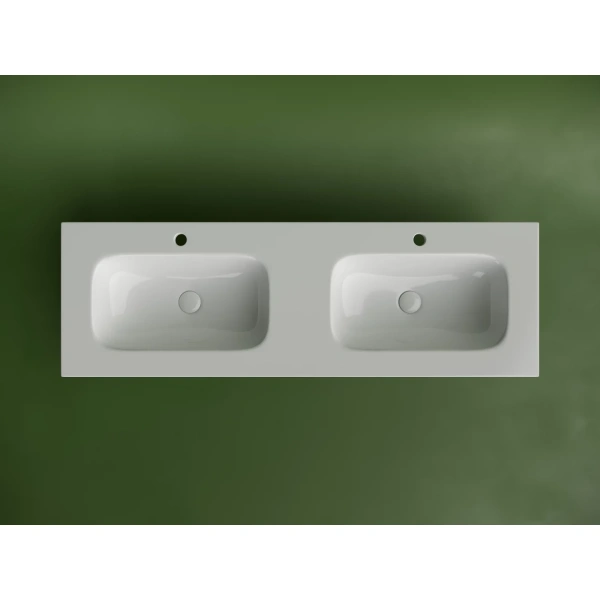 Раковина Ceramica Nova Grace CN7022 141x46 см, накладная, белый