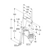 Смеситель для раковины Kludi PURE&EASY 372909165 белый/хром