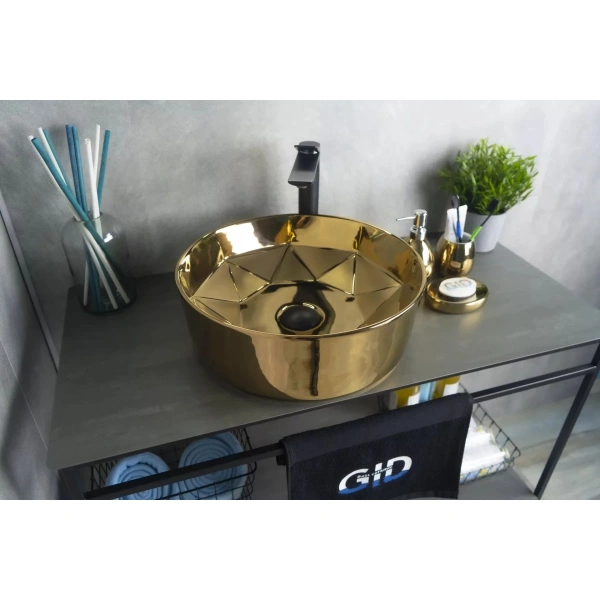 Раковина 40x40 см GID LuxeLine D1342h015