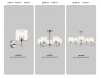 Люстра на штанге Ambrella Light HIGH LIGHT LH57001