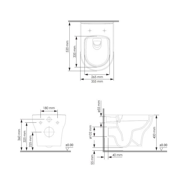 Berkel унитаз с крышкой 2 в 1, арт. H001.E034