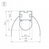 Профиль подвесной Arlight ARH-POWER 036343