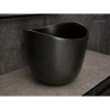Раковина-чаша GID N9303bg 36x36 см, накладная, черный графит