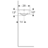 Раковина 38x28 см Geberit iCon 124836000