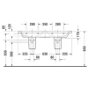 Раковина 130x48 см Duravit DuraStyle 2338130000