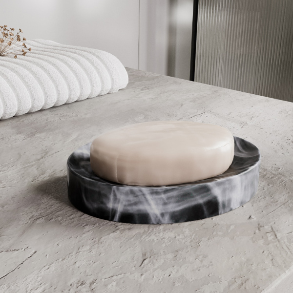 Мыльница WasserKRAFT K-1900 K-1929 мрамор