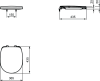 Крышка-сиденье Ideal Standard Connect Space E129001