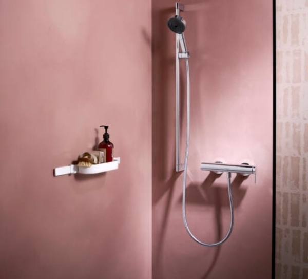 Контейнер для ванной комнаты hansgrohe WallStoris 27913700 белая матовая