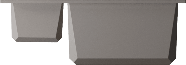 Кухонная мойка Omoikiri Sakaime 60-2 4993554 leningrad grey