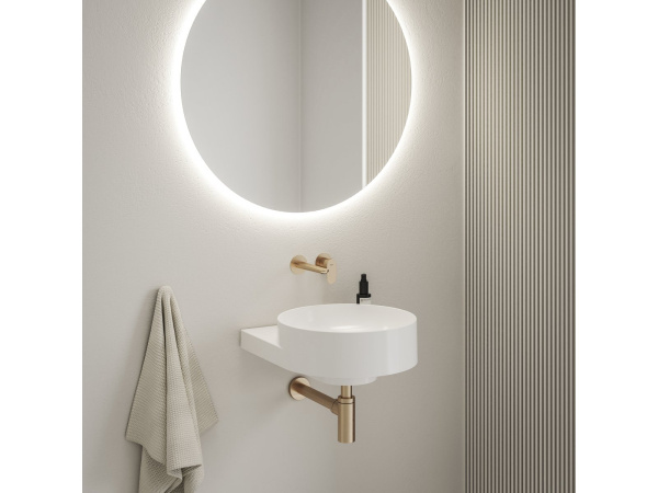 Сифон для раковины Ravak X01835 розовое золото матовое