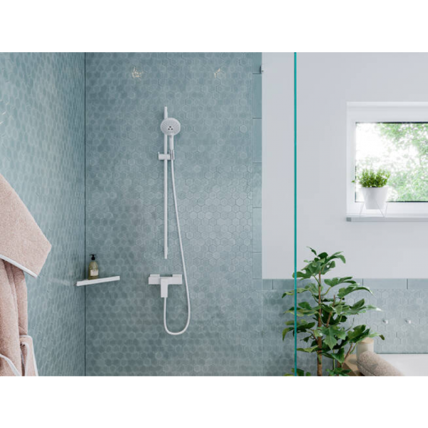 Душевая стойка hansgrohe Unica S Puro 28631700 со шлангом и держателем