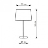 Настольная лампа декоративная Lighthall Bella LH012028