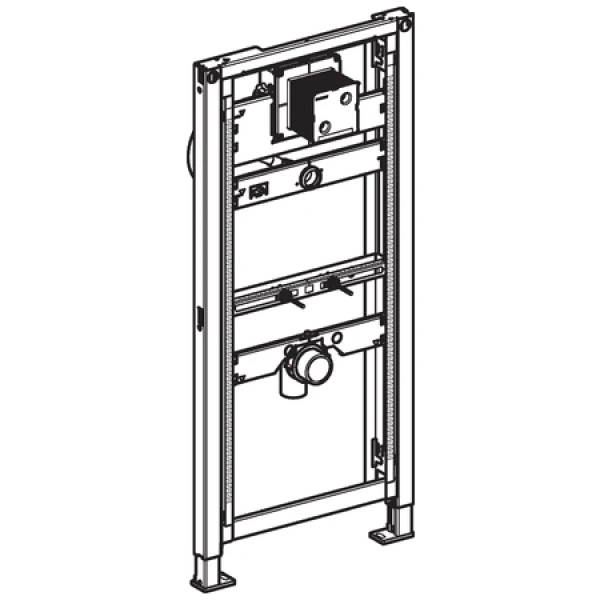 Монтажный элемент для писсуара, универсальный, H112-130 Geberit Duofix 111.616.00.1