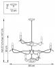 Люстра на штанге Lightstar Ragno 733267