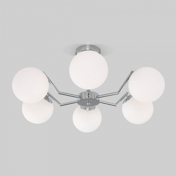 Люстра на штанге Eurosvet Frost 70154/6 хром