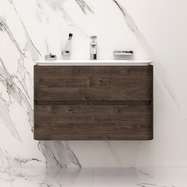 Тумба под раковину AM.PM Sensation M30FHX0802TF табачный дуб текстурированный