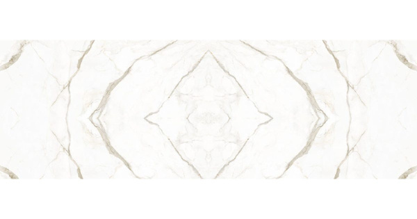 LAMINAM I Naturali Marmi Керамогранит Calacatta Oro Venato Luc Bookmatch face B 100x300 полированный