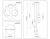 Подвесной светильник Ambrella Light LH LH53143