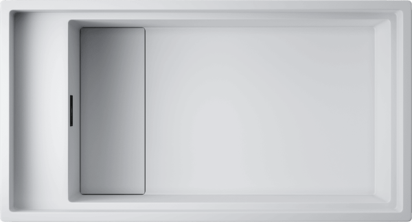 Кухонная мойка Omoikiri Kinaru Pro 86-U/I 4997026 белая матовая