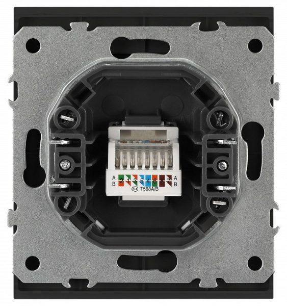 Розетка Ethernet RJ-45 без рамки Эра Arktik Б0070478