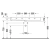 Раковина 120x47 см Duravit Vero 0454120000