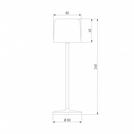 Настольная лампа декоративная Elektrostandard Bitty a069003