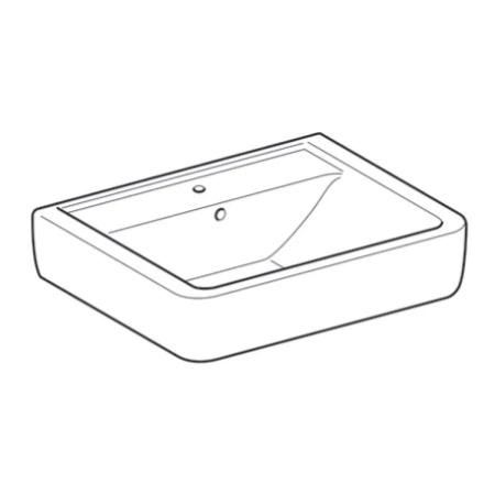 Раковина 60x48 см Geberit Renova Plan 225160000