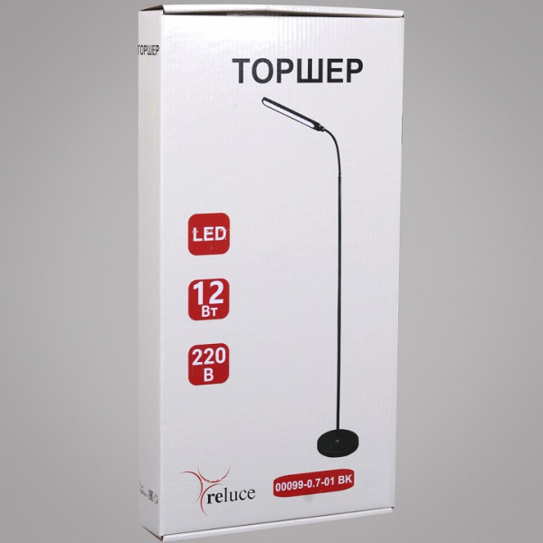 Торшер Reluce 00099 00099-0.7-01 BK