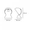 Настольная лампа декоративная Artemide 1466030A