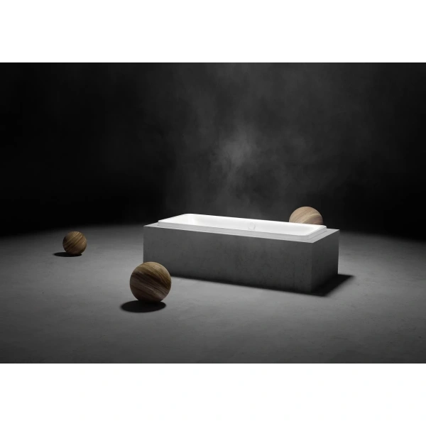 Ванна стальная Kaldewei Incava 176 217600013001 190x90 см, с водоотталкивающим покрытием, альпийский белый