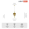Подвесной светильник LIGHTERA Lecco LE425L-60CG