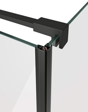 Душевая перегородка Ravak COPS 80 X9VV40300Z1 черная