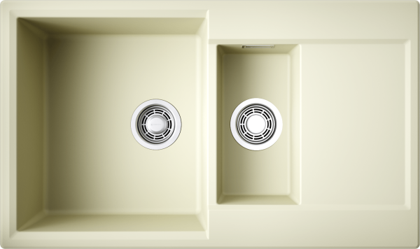 Кухонная мойка Omoikiri Daisen 86-2 4993471 ваниль